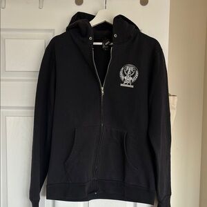 Obey Black Zip-Up Hoodie